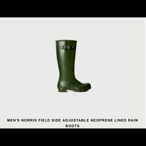 Unisex Rain Boots (Women’s size 9, Men’s 7, Eu 39)